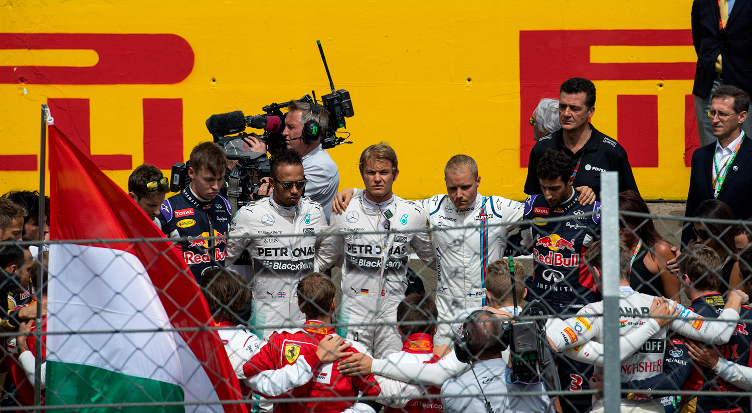 Formula One drivers remember Jules Bianche, Hungaroring, Hungary, 2015