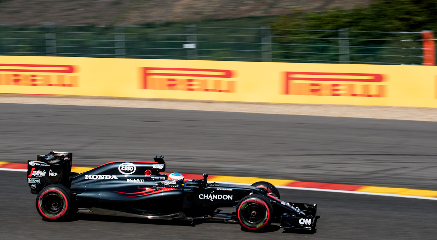 Fernando Alonso - McLaren Honda, Spa-Francorchamps, 2016
