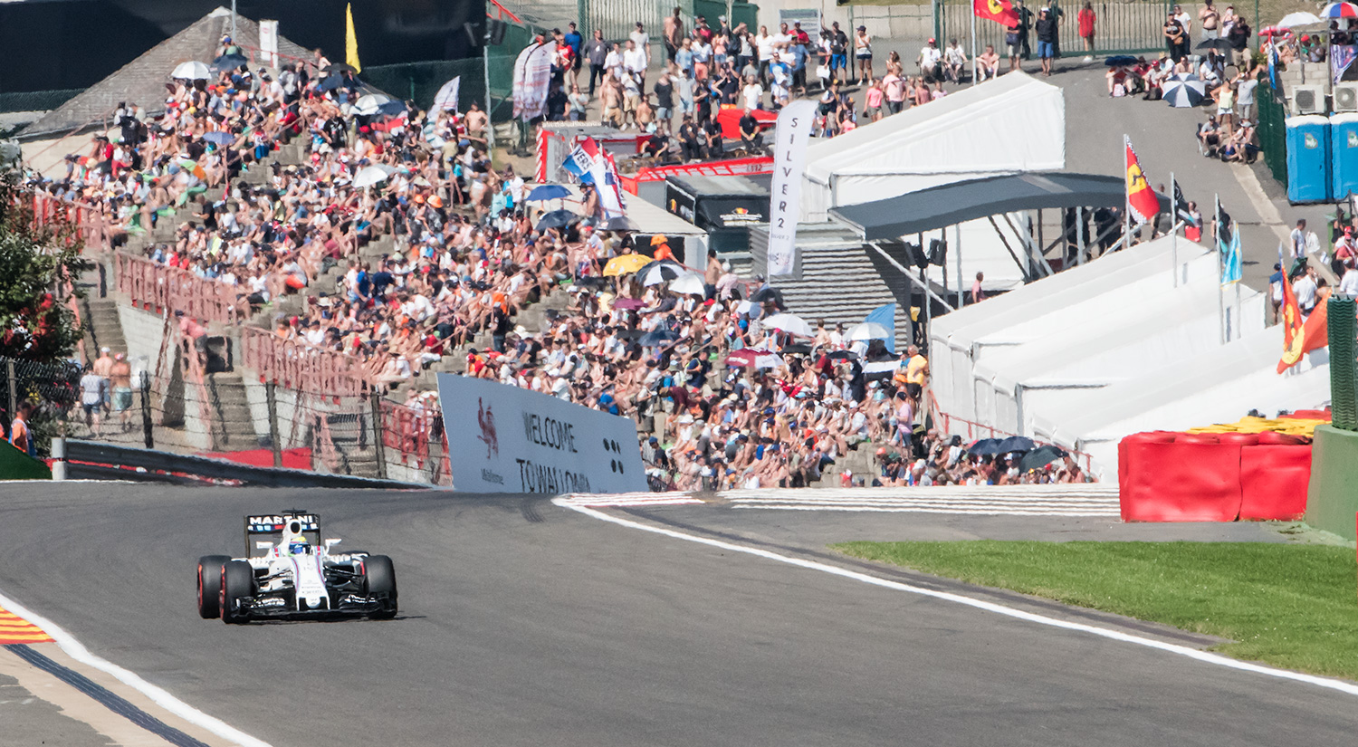 Felipe Massa - Williams, Spa-Francorchamps, 2016