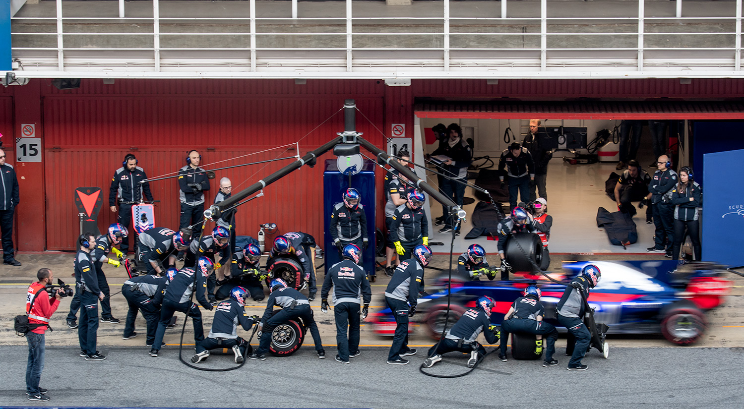 Daniil Kvyat - Toro Rosso, Winter Testing, Circuit de Catalunya,  2017