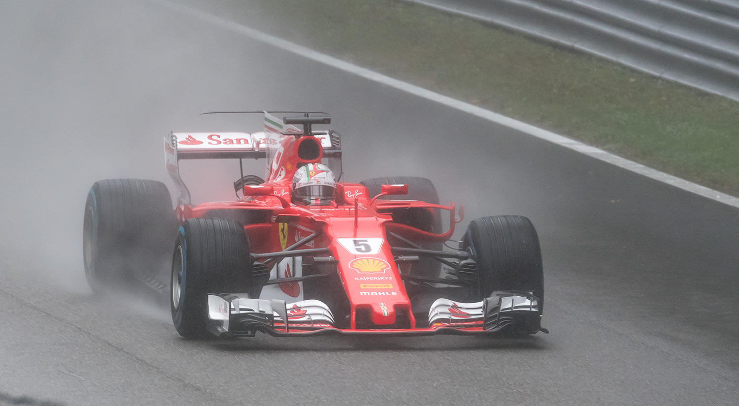 Sebastian Vettel - Ferrari, Monza,  2017