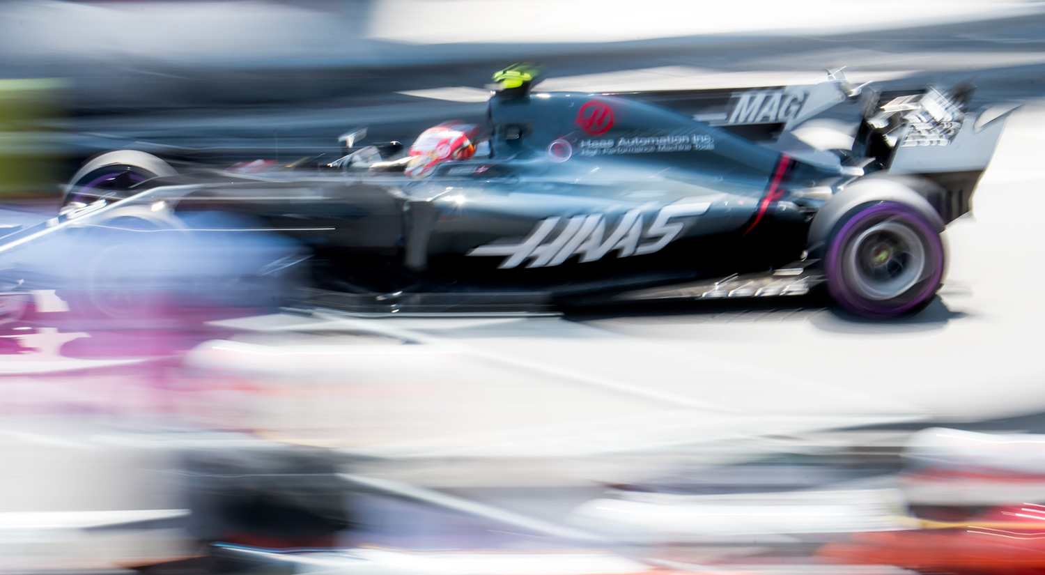 Kevin Magnussen - Haas, Monaco,  2017