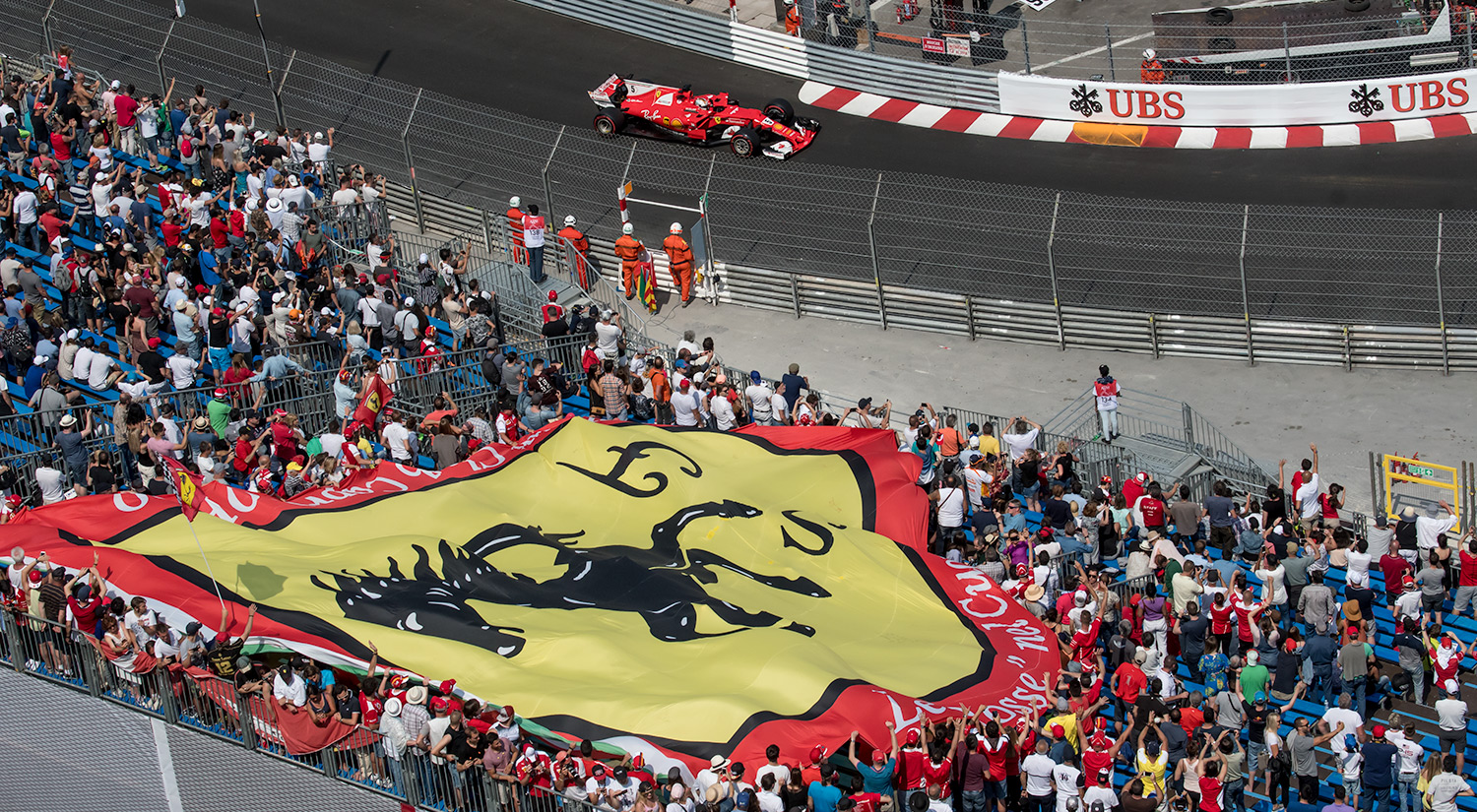 Sebastian Vettel - Ferrari, Monaco,  2017