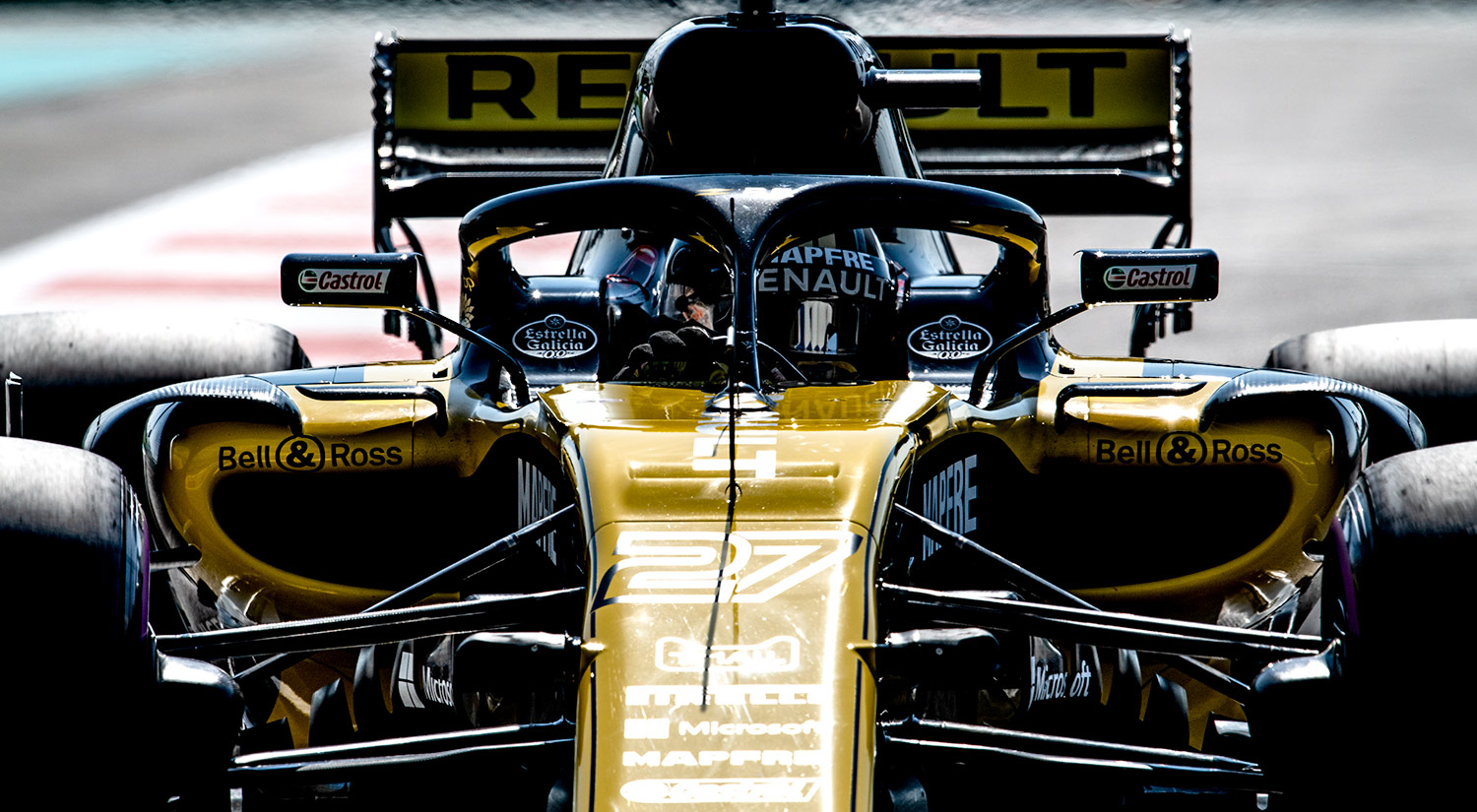 Nico Hülkenberg - Renault, Abu Dhabi, 2018