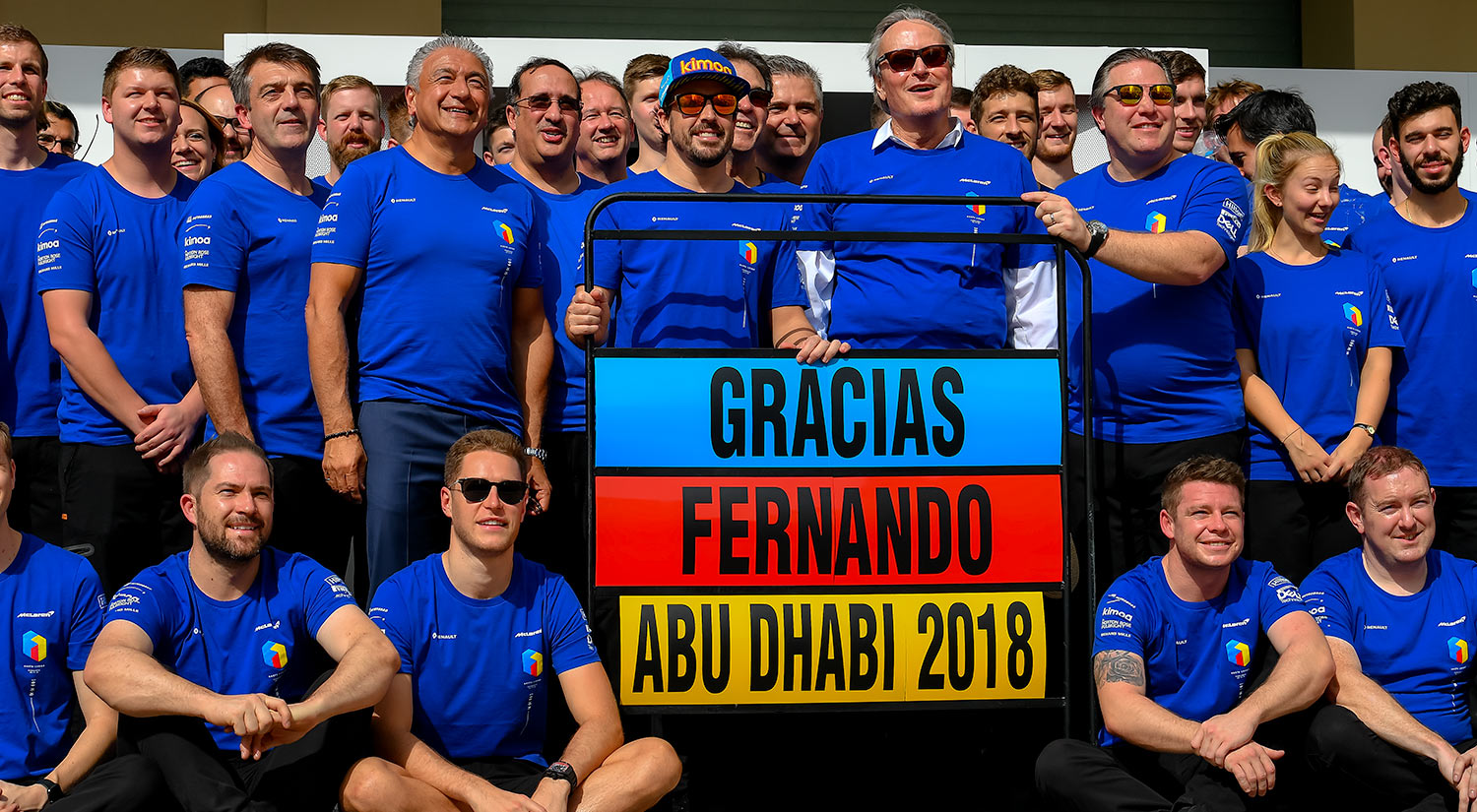 Fernando Alonso - McLaren, Abu Dhabi,  2018