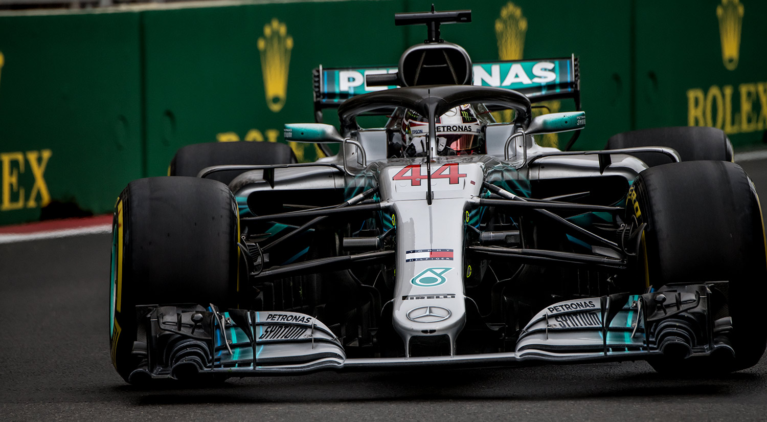Lewis Hamilton - Mercedes, Baku,  2018