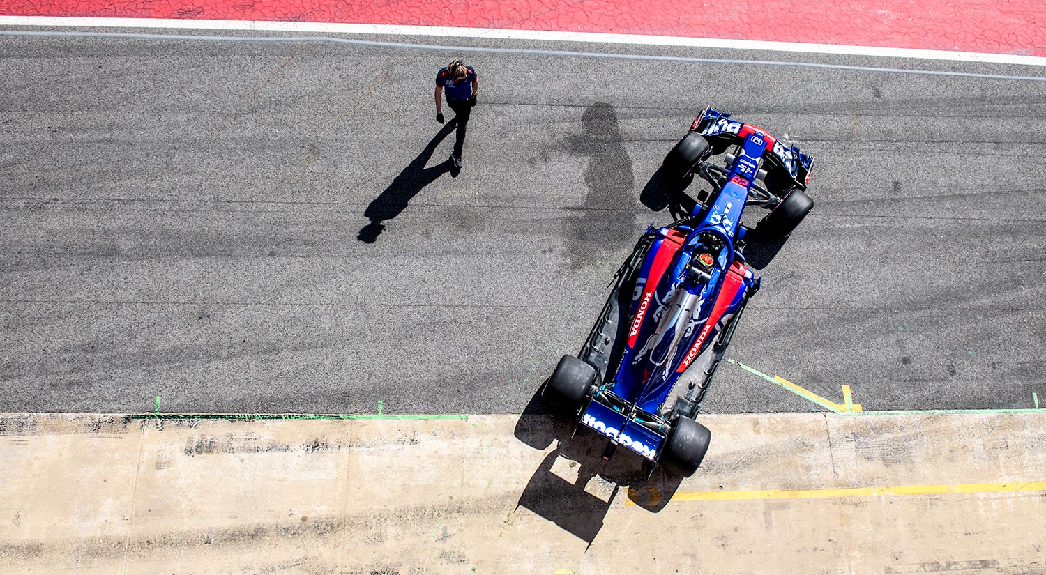 Brendon Hartley - Toro Rosso, Winter Testing,  Circuit de Catalunya, 2018