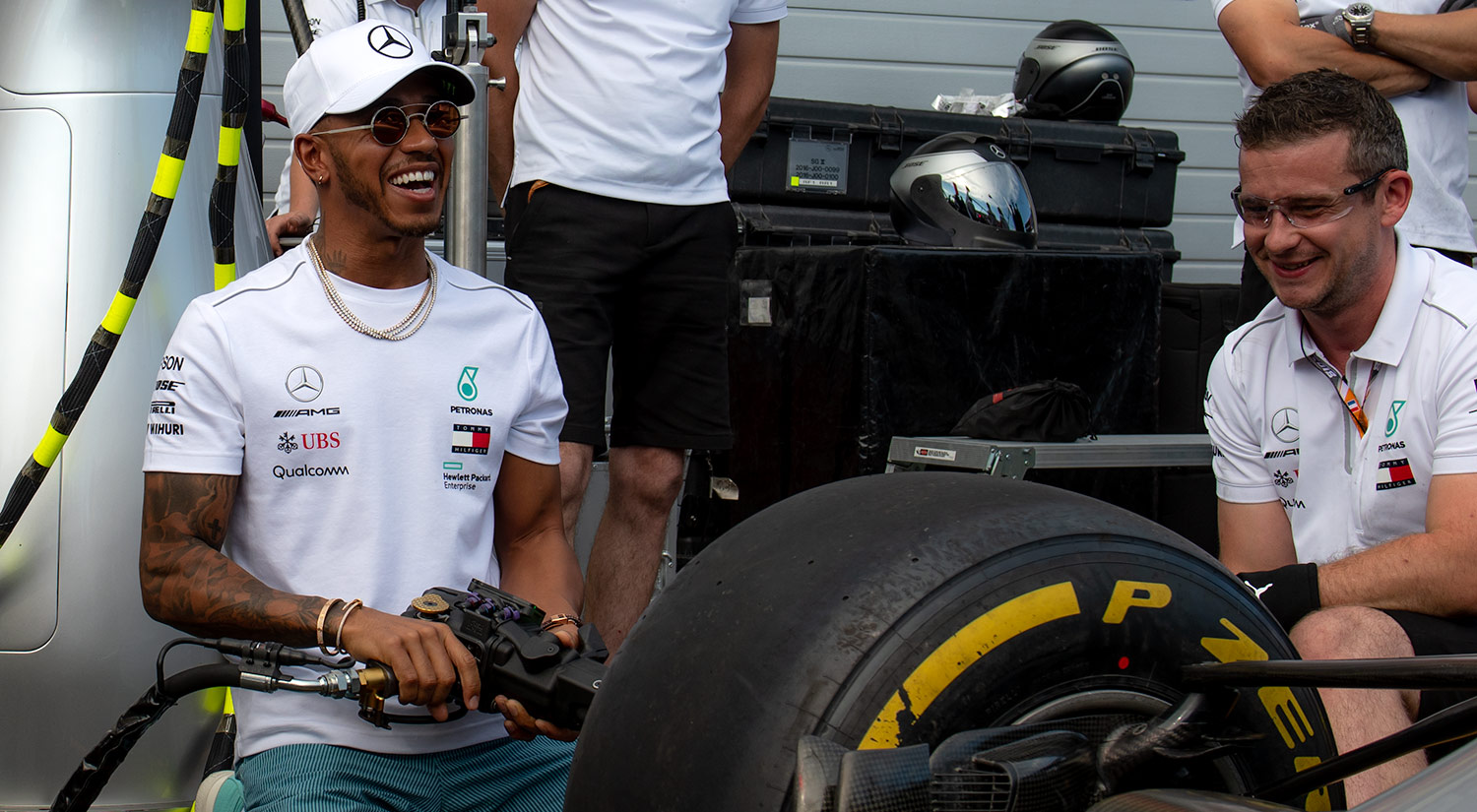 Lewis Hamilton - Mercedes, Circuit Paul Ricard,  2018