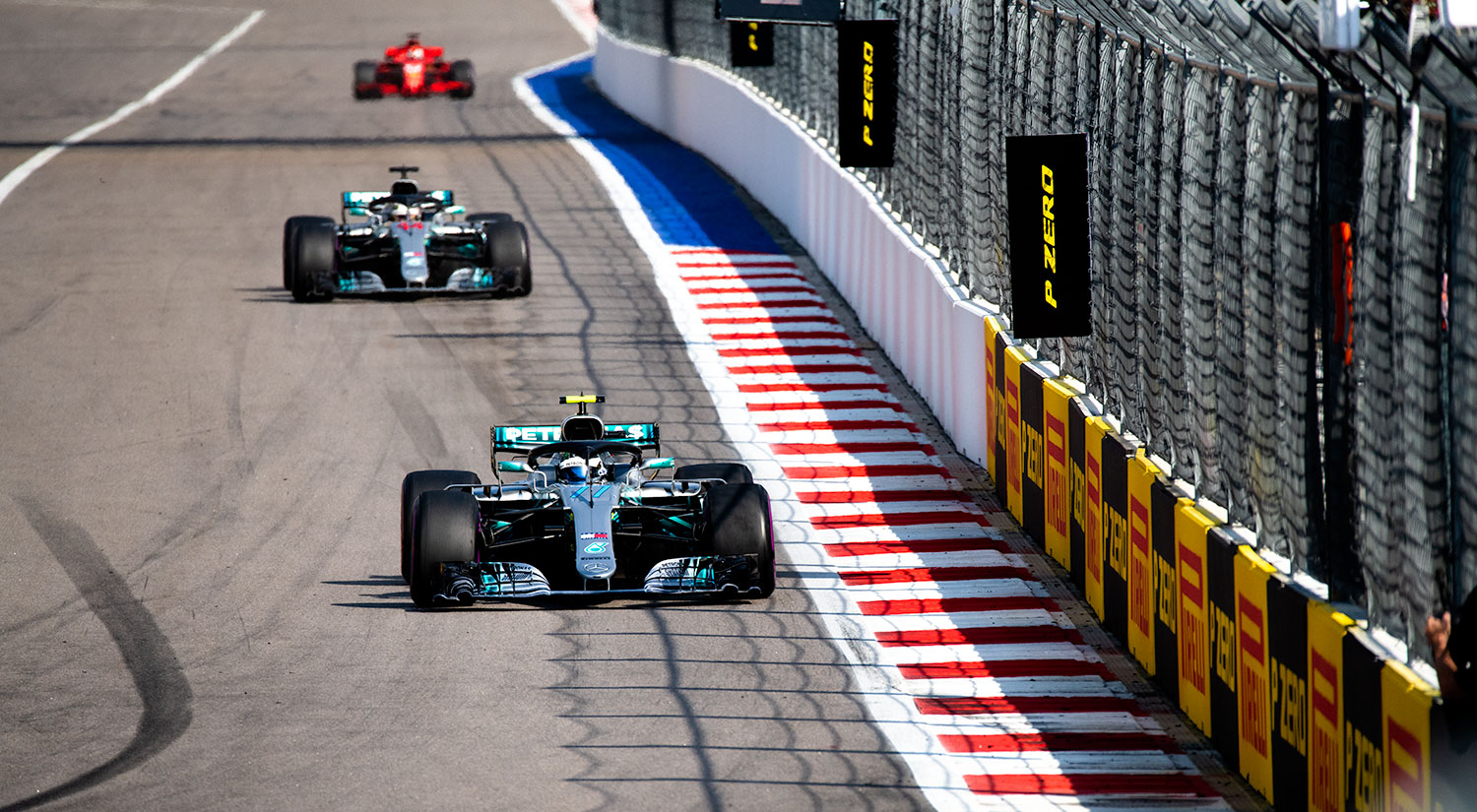 Valtteri Bottas - Mercedes, Sochi,  2018
