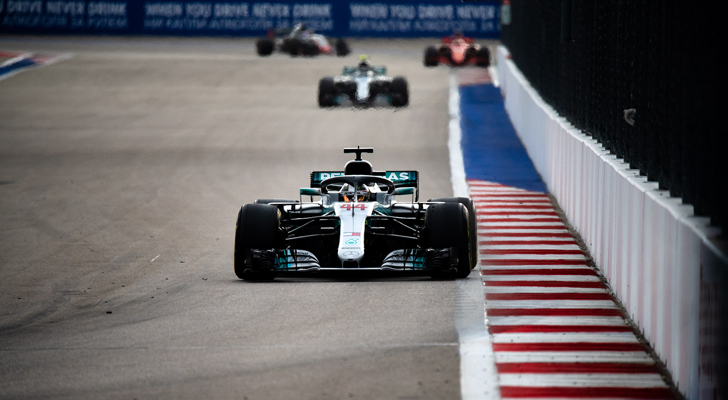 Lewis Hamilton - Mercedes, Sochi,  2018