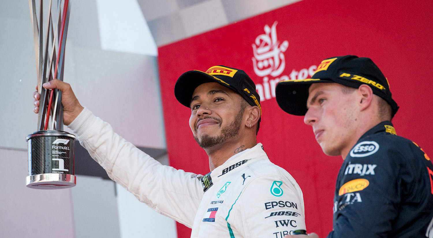 Lewis Hamilton & Max Verstappen, Circuit de Catalunya,  2018
