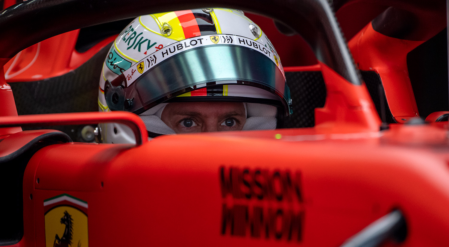 Sebastian Vettel - Ferrari, Chinese Grand Prix,  2019