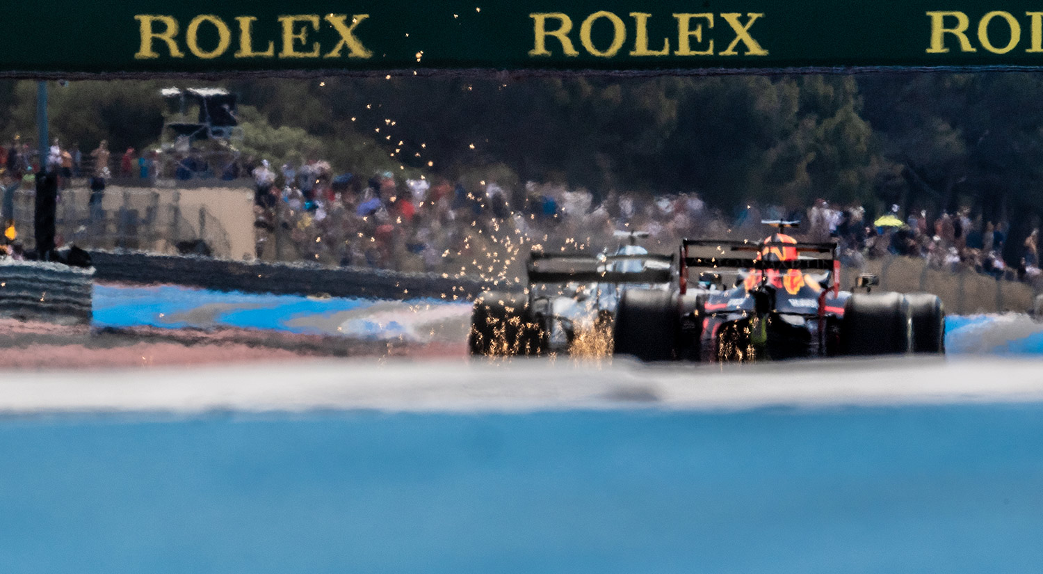 Max Verstappen and Lewis Hamilton, French Grand Prix,  2019