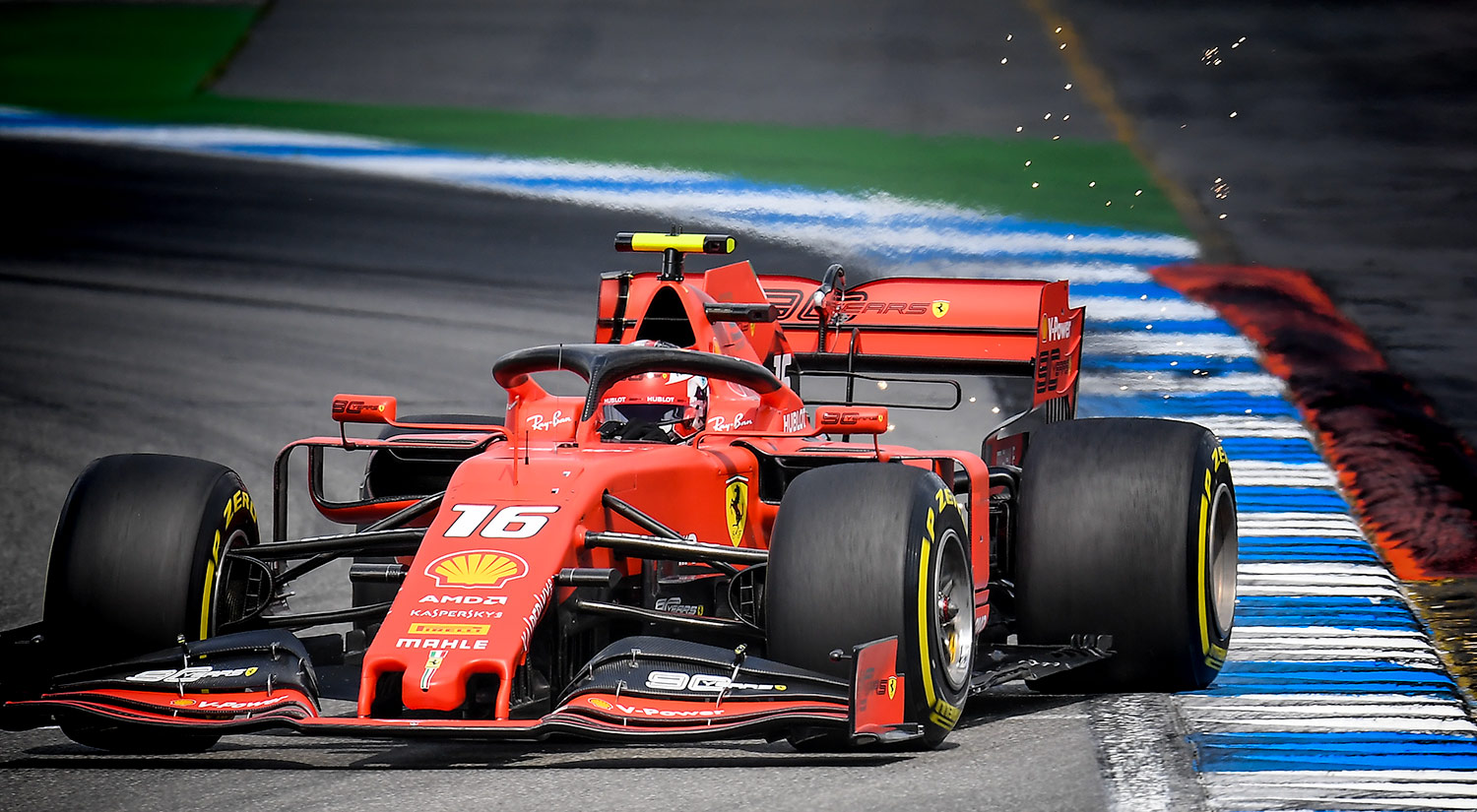 Charles Leclerc - Ferrari, German Grand Prix,  2019