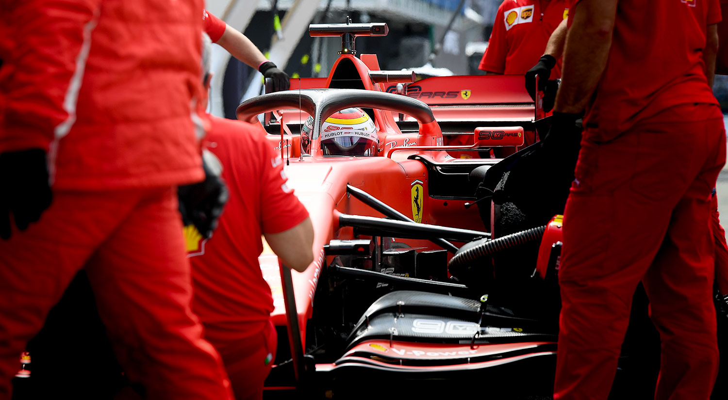Sebastian Vettel - Ferrari, German Grand Prix,  2019