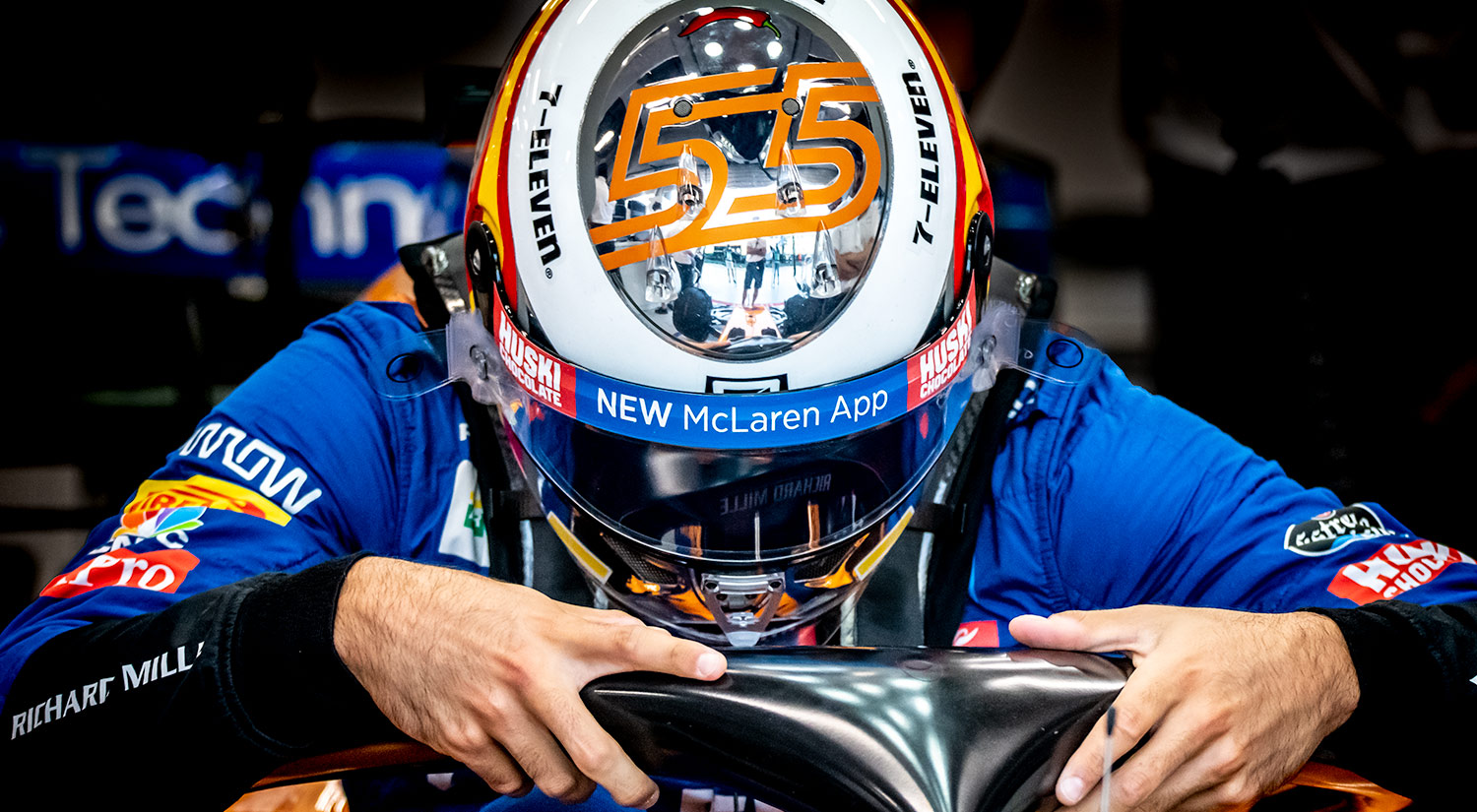 Carlos Sainz Jr - Mclaren, Singapore Grand Prix,  2019